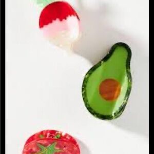 Anthropologie Colorful Hair Clips Set